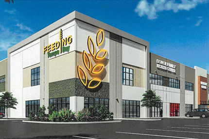 Feeding Tampa Bay Hunger Relief Center rendering