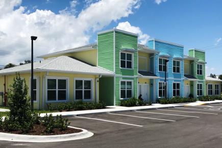 Aurora Palms will offer affordable rental housing, developed by Housing Authority of Brevard, financed by FCLF