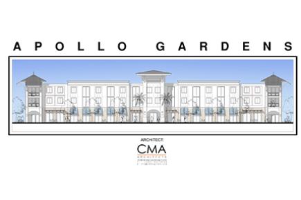 Apollo Gardens will provide 84 units of affordable, supportive housing, developed by Carrfour Supportive Housing.