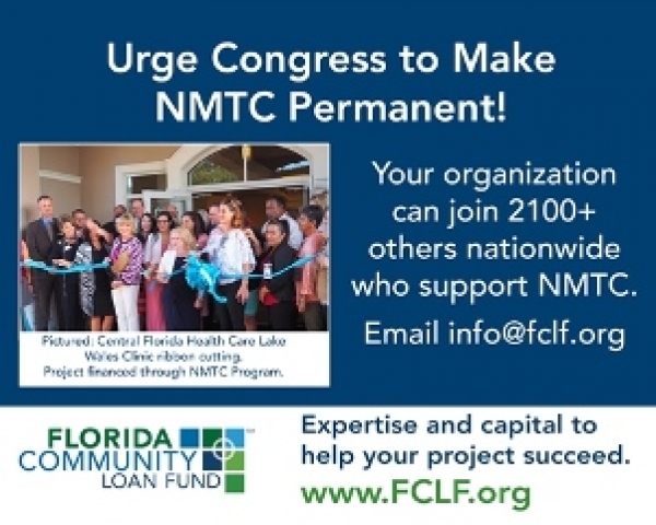 Join Florida Organizations Asking Congress to Make NMTC Permanent