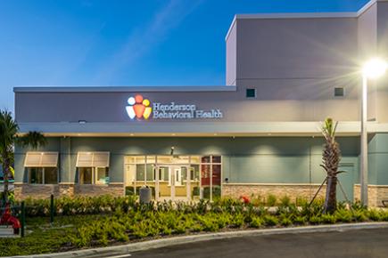 Henderson Behavioral Health, new facility financed through FCLF and NMTC