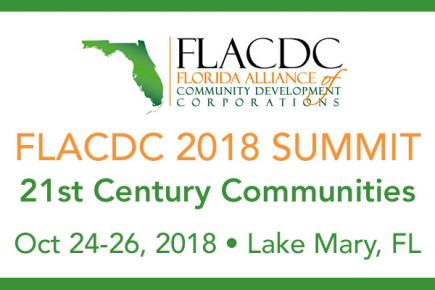 Florida Alliance of CDCs 2018 Summit to be held in Lake Mary