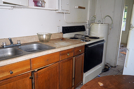 PASF kitchen before renovations