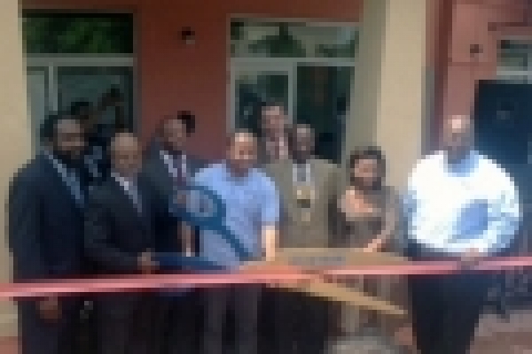 Ribbon Cutting at Carver Apartments and Shoppes