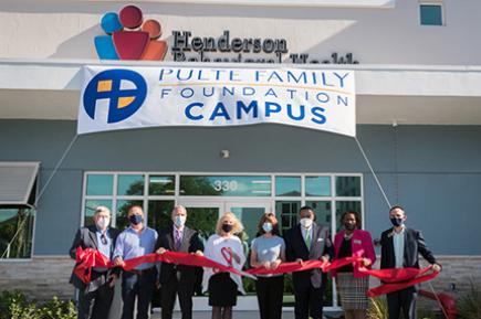 Henderson Behavioral Health celebrates the completion of the new CSU facility that was built with NMTC financing.