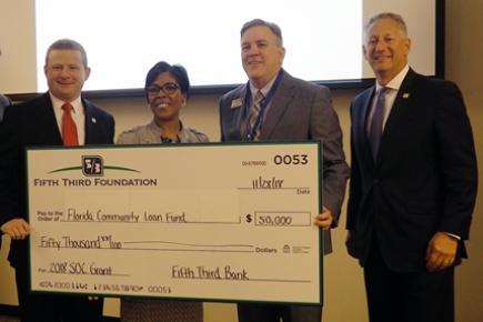 FCLF has received a Fifth Third Foundation Strengthening Our Communities Award.